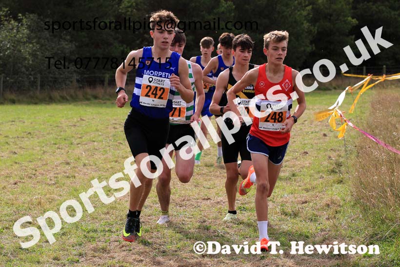 Mens under-17s 2022 NEHL Druridge Bay, Northumberland, Sunday, October 9th. Photo: David T. Hewitson/Sports for All Pics